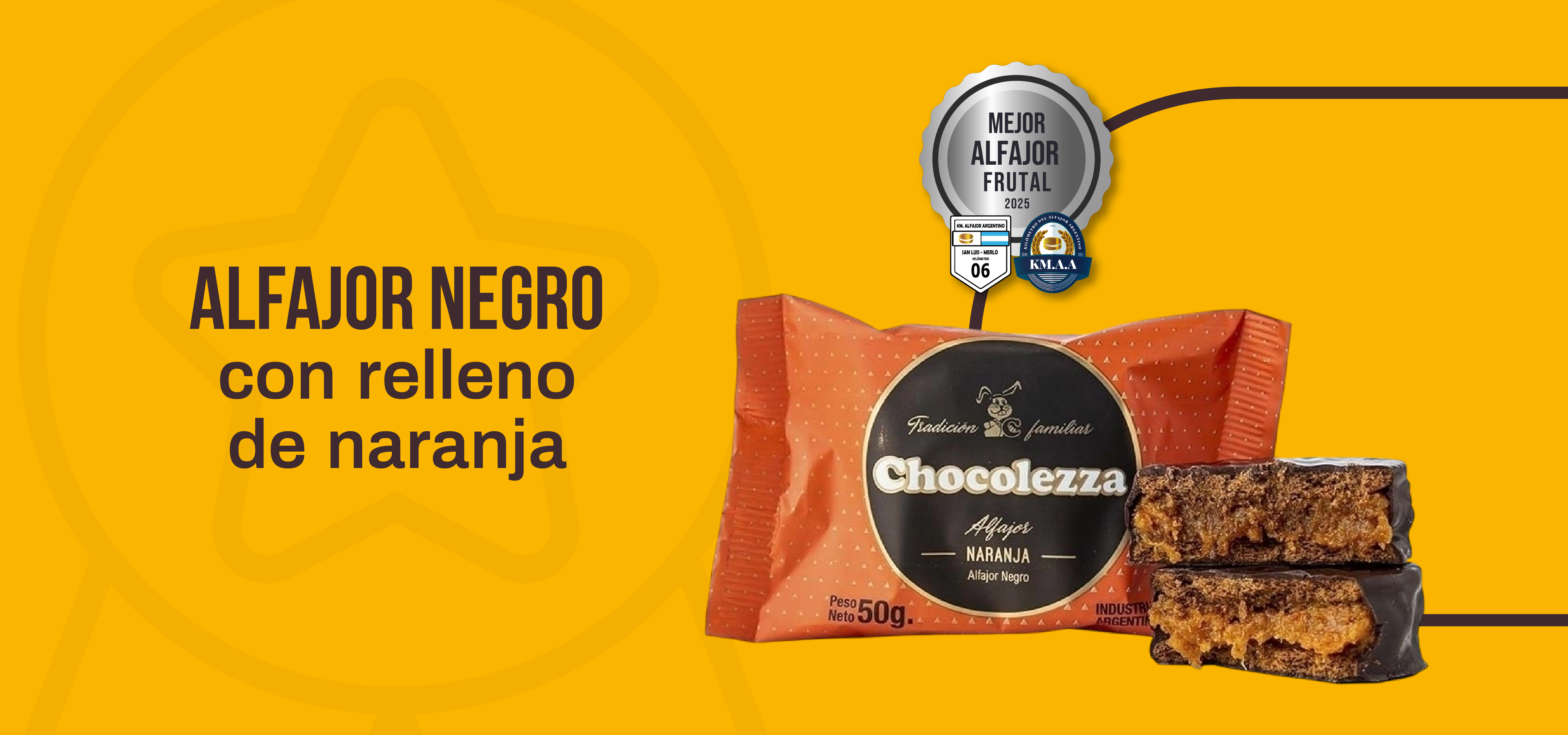 Alfajor Naranja
